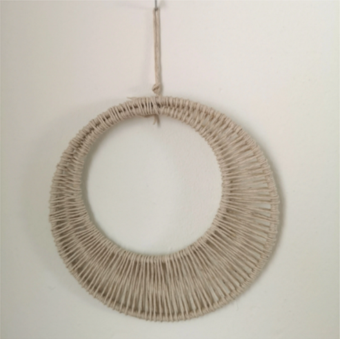 Vaessen Creative • Anelli in metallo Ø15cm 3mm argento