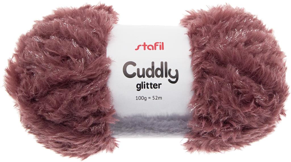 FILATO CUDDLY GLITTER - 100gr./52 m - ROSA ANTICO