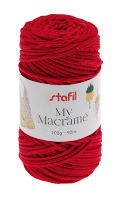 FILATO MACRAMÈ 100g~90m - ROSSO