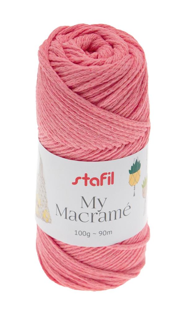 FILATO MACRAMÈ 100g~90m - ROSA
