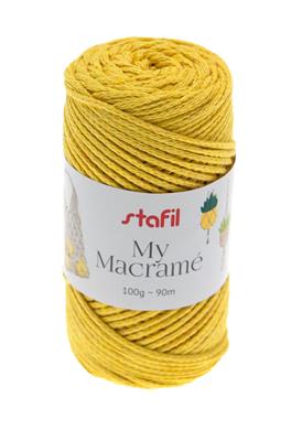 FILATO MACRAMÈ 100g~90m - GIALLO