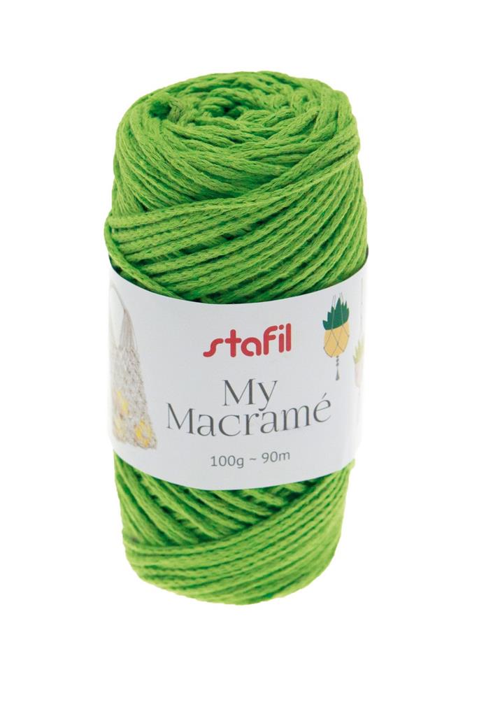 FILATO MACRAMÈ 100g~90m - VERDE