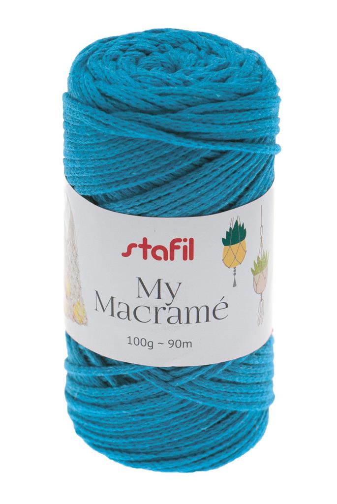 FILATO MACRAMÈ 100g~90m - TURCHESE