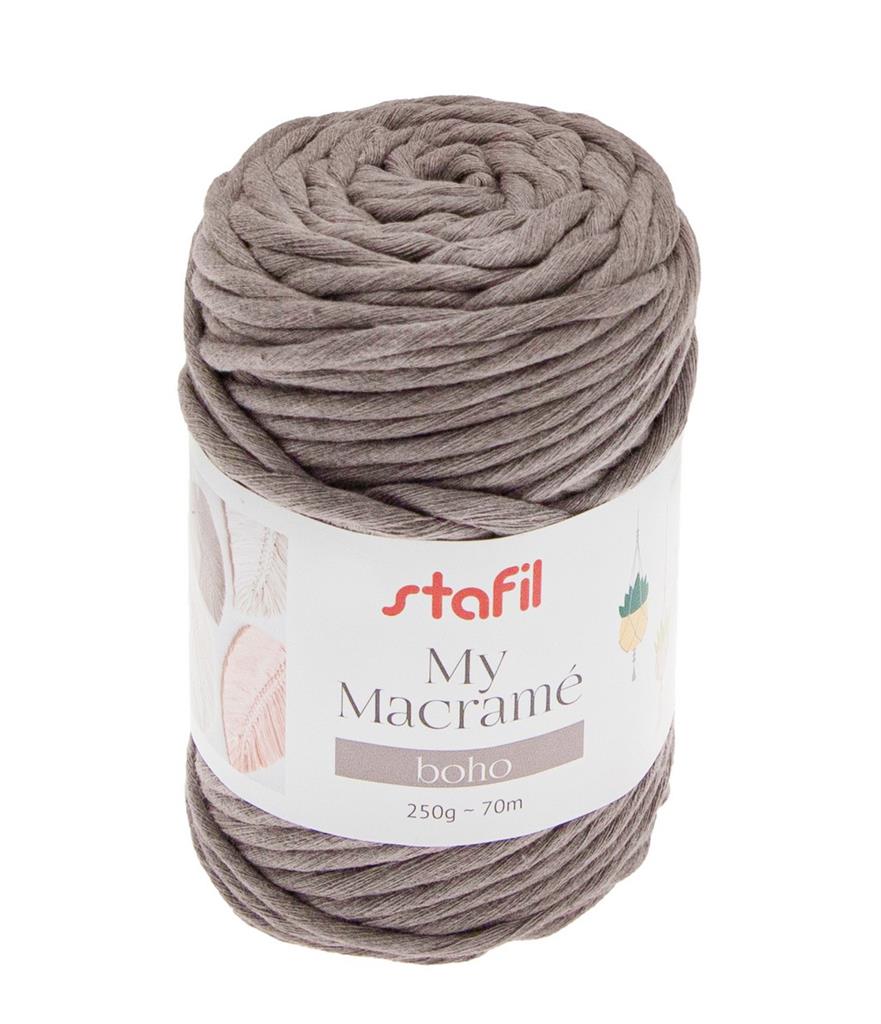 MACRAMÈ BOHO 250g~70m - Caffè