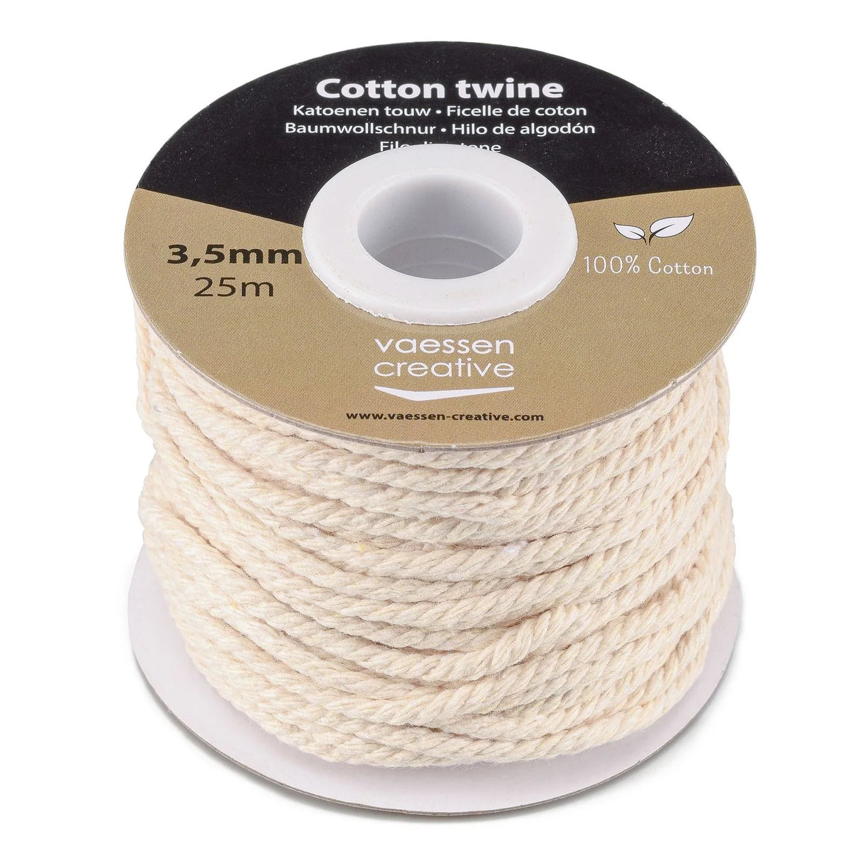 Spago di cotone Naturel 3.5mmx25m