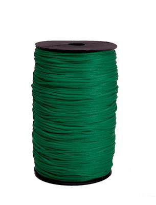 Cordoncino satinato - Verde - Rocca da 700 gr - 2 mm