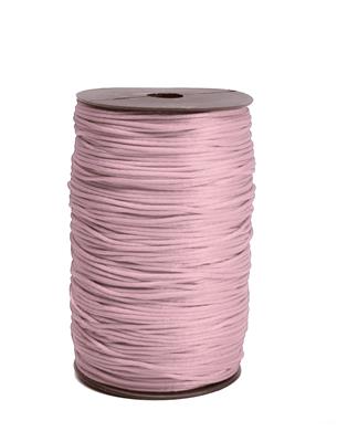 Cordoncino satinato - Rosa - Rocca da 700 gr - 2 mm