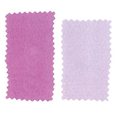 TESS.SIMILPELLE scamosciata 50x70 cm - doubleface - viola chiaro/scuro