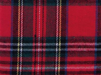 Tessuto SCOTLAND rosso