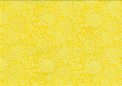 PANNO 1MM 30X40CM PIZZO - giallo