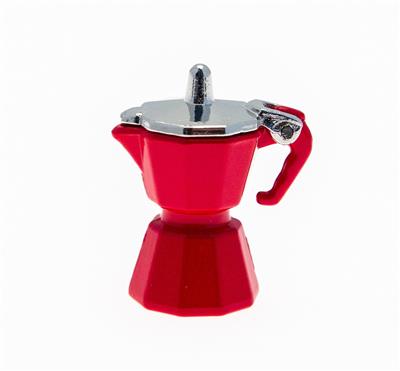 caffettiera miniatura moka 3x2,5x1,6 cm