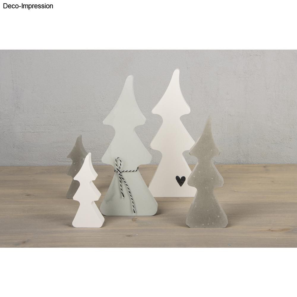 Stampo in silicone abeti 14,5x26x2cm - 4 forme