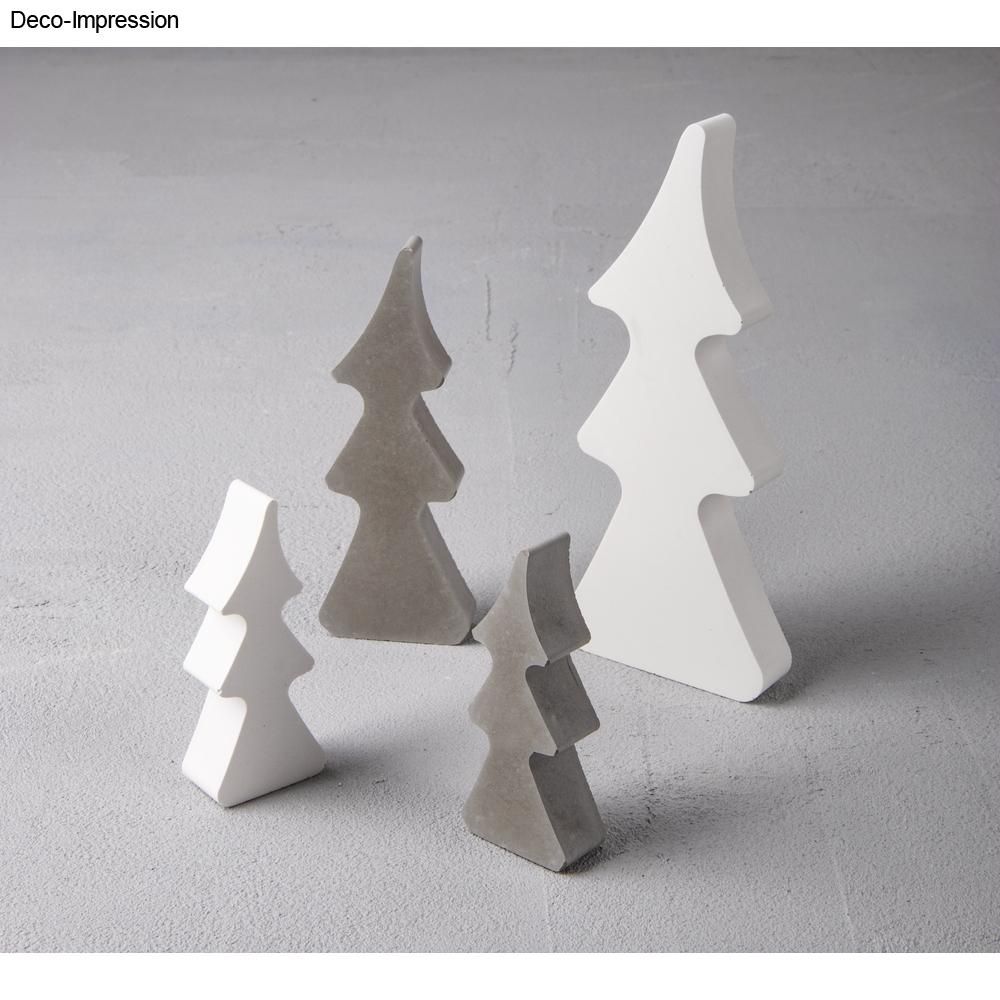 Stampo in silicone abeti 14,5x26x2cm - 4 forme