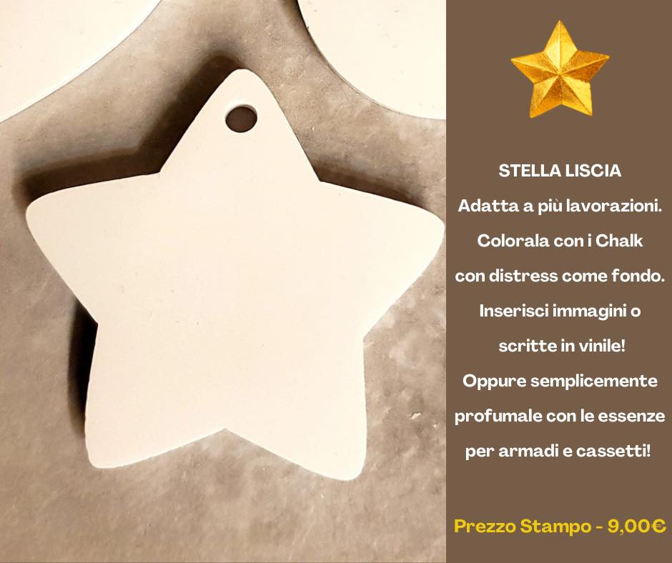 STELLA liscia 6,2 cm