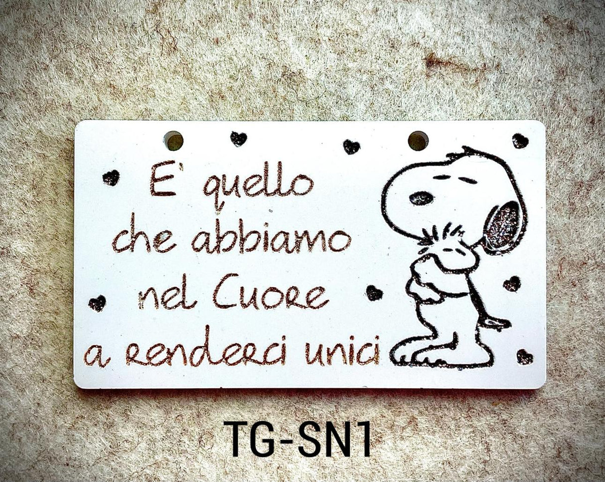 Targa Snoopy - E' quello che abbiamo...