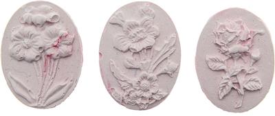 stampo in silicone 3 Uova fiorite