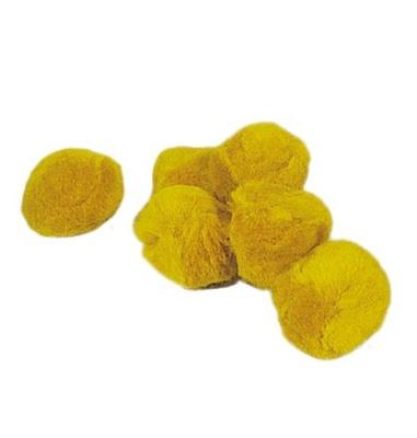 pompon Ø 15mm - GIALLO