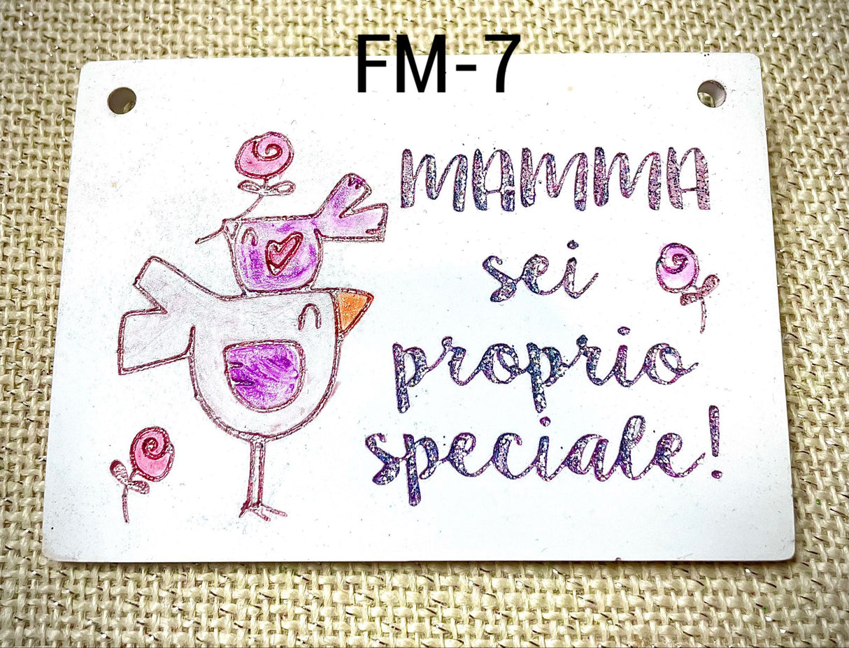 TARGA - mamma sei speciale