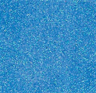 Gomma crepla glitter 2mm - 30x40 cm - AZZURRO IRIDESCENTE