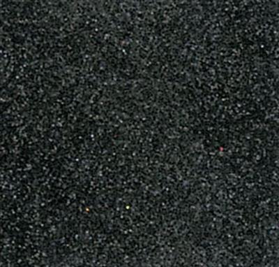 Gomma Crepla Glitter 2mm - nero 40x60 cm