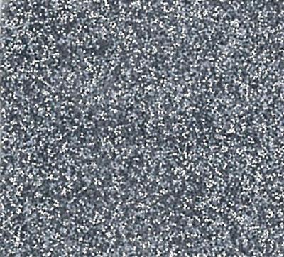 Gomma Crepla Glitter 2mm - Argento scuro 40x60 cm