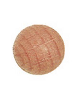 MEZZA SFERA LEGNO 1 CM - conf.10 pz