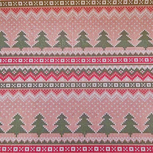 Pannolenci stampato Maglia Abeti - 40x50 cm