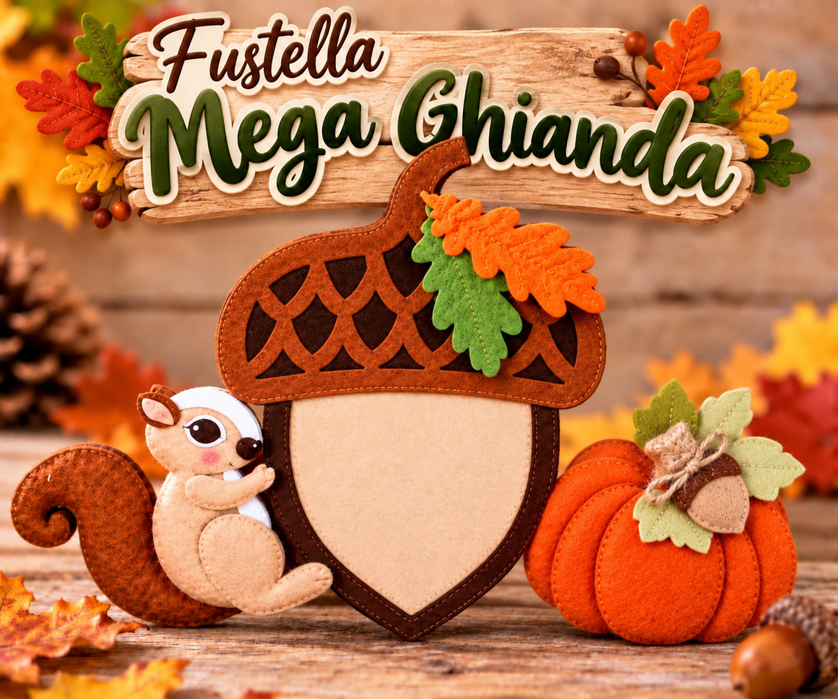 Fustella Plus "Mega Ghianda"