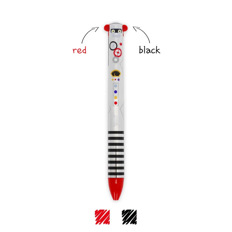Penna a Due Colori - Click&Clack - Robot