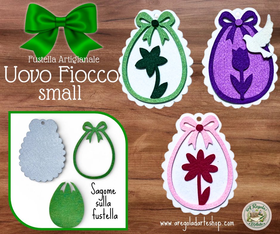 Fustella "Uovo Fiocco Small"