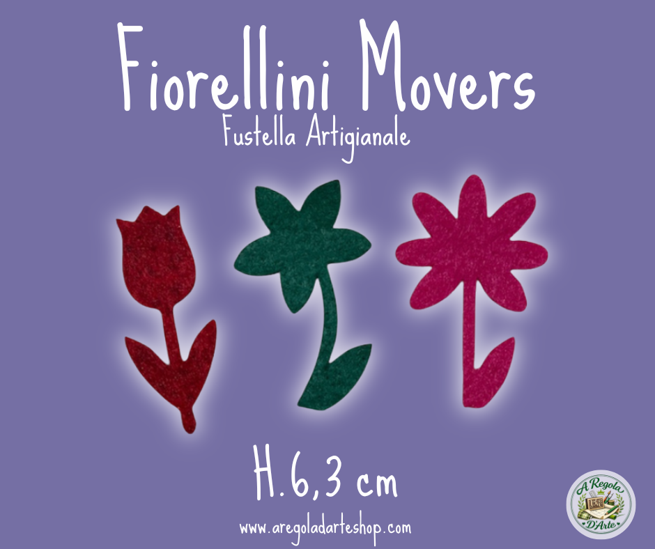 Fustella "Fiorellini Movers"