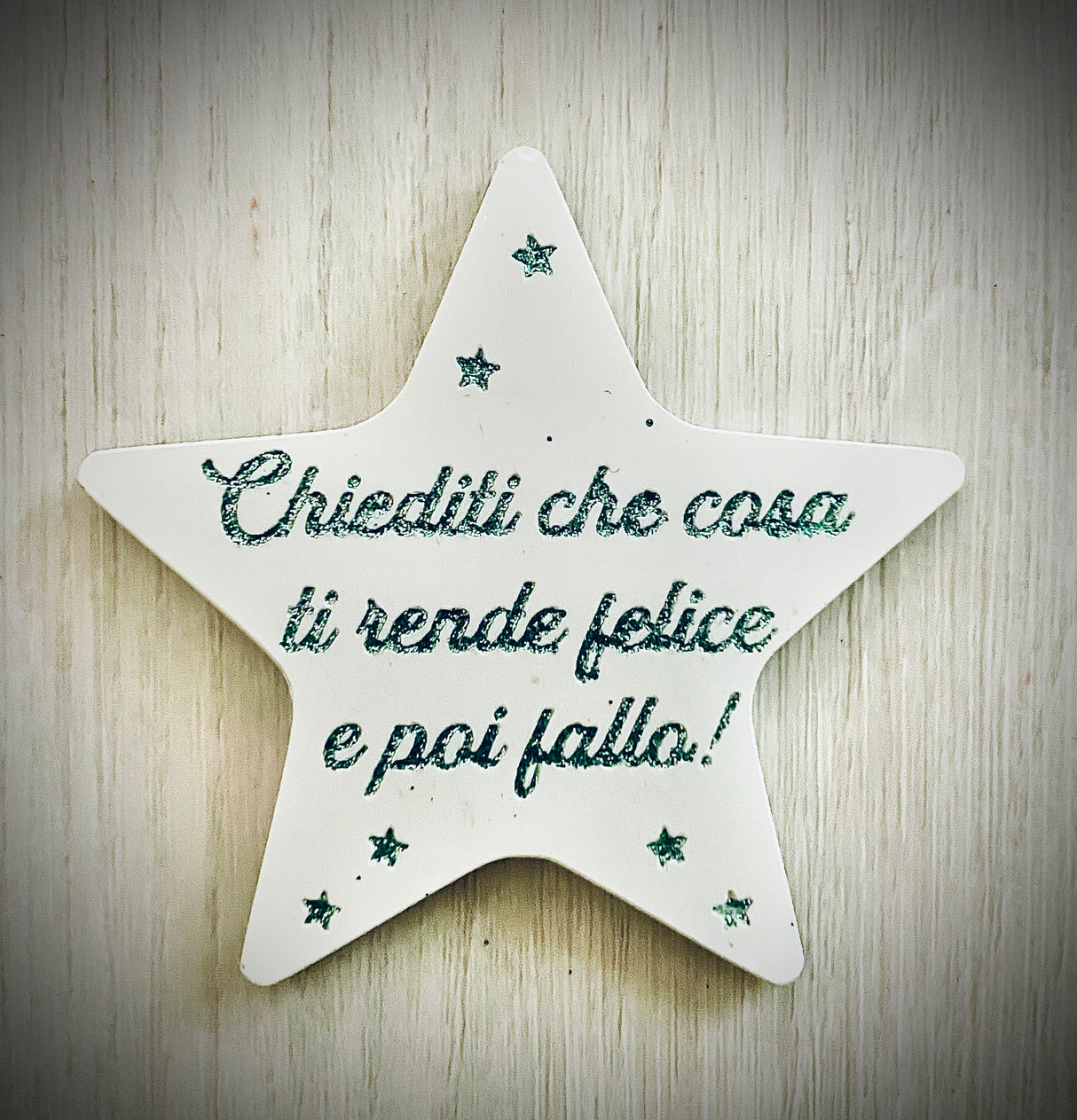 Stella “Chiediti che cosa ti rende felice…”