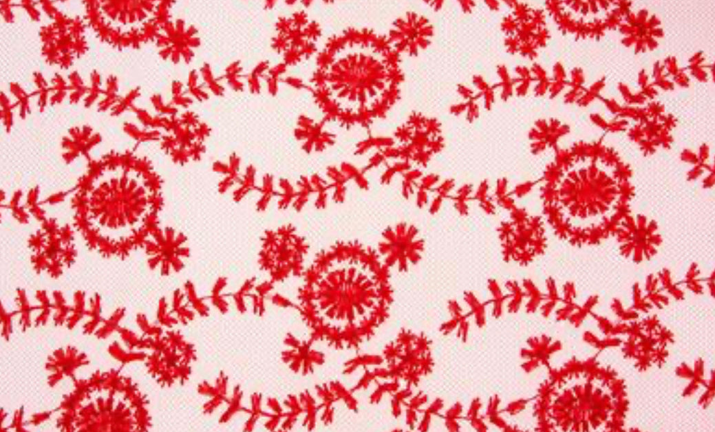 Pizzo Grace 50x66 cm - ROSSO