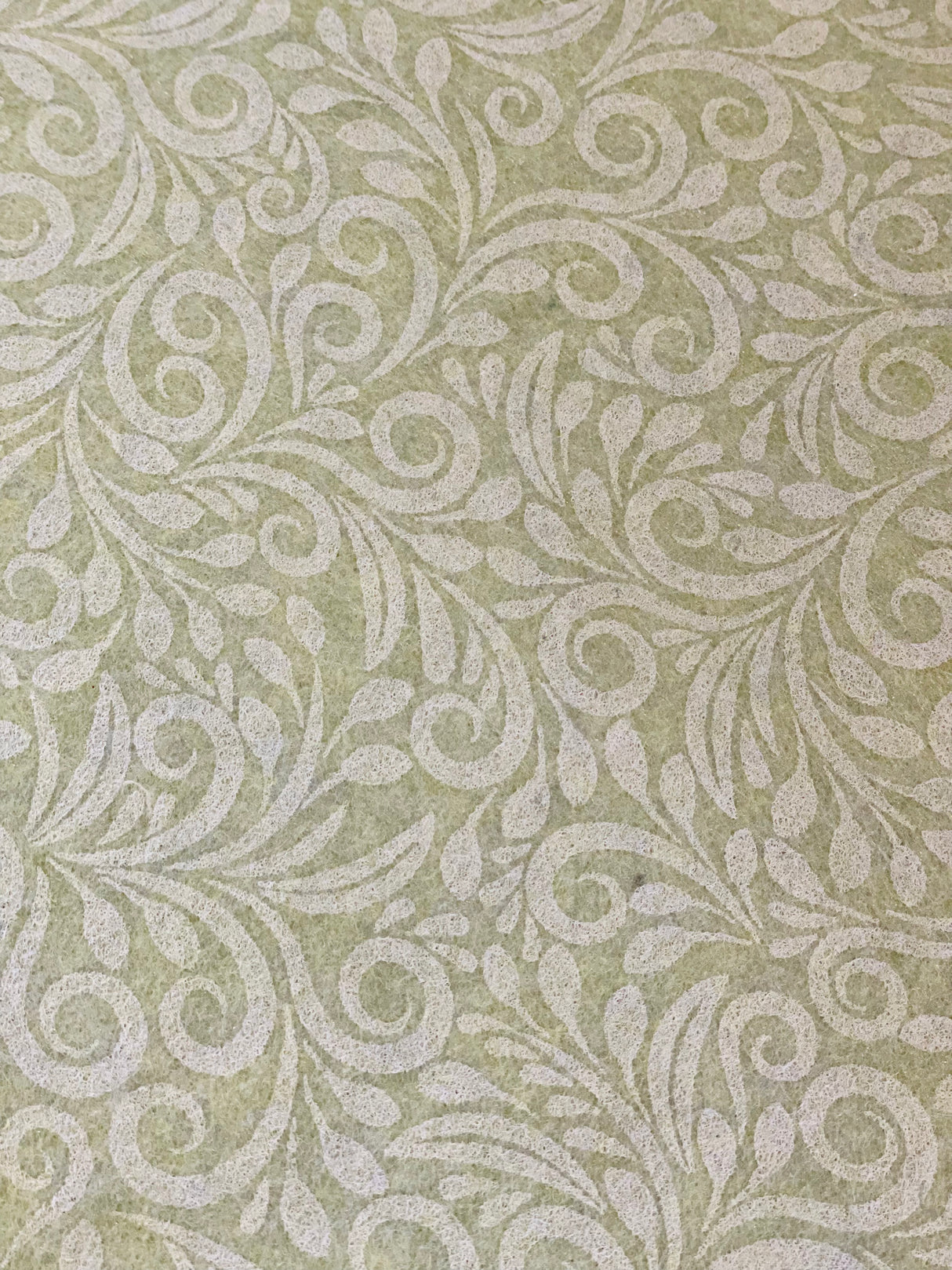 Pannolenci 30x40 cm Floreale Verde Oliva