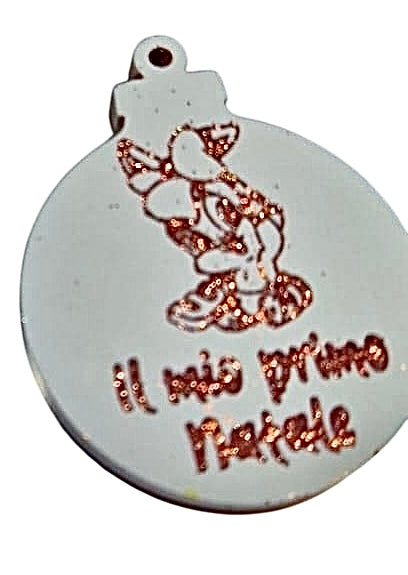 Palla “il mio primo Natale” - bimba