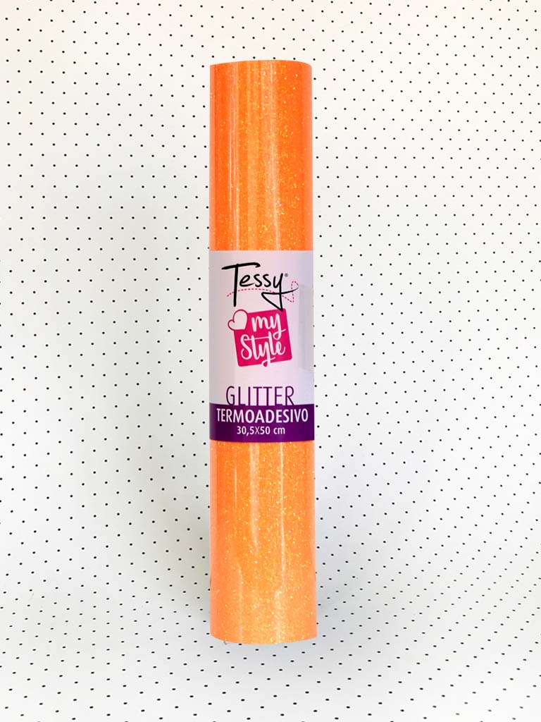 GLITTER • Arancio Fluo