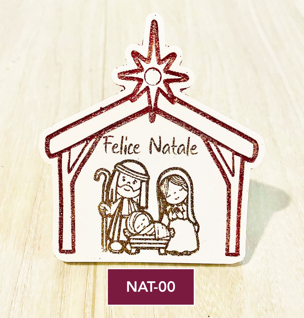 Stampo Natività - Felice Natale