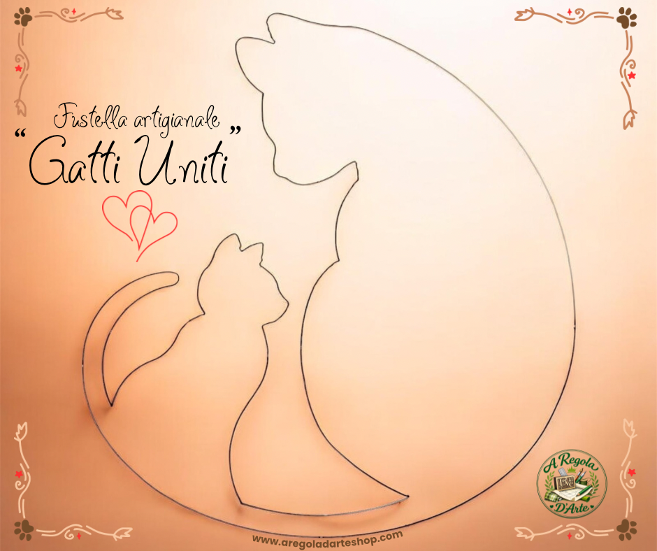 Fustella "Gatti Uniti"