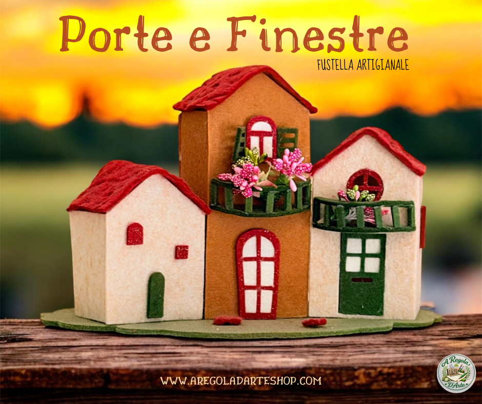 Fustella “Porte e Finestre” con 2 movers