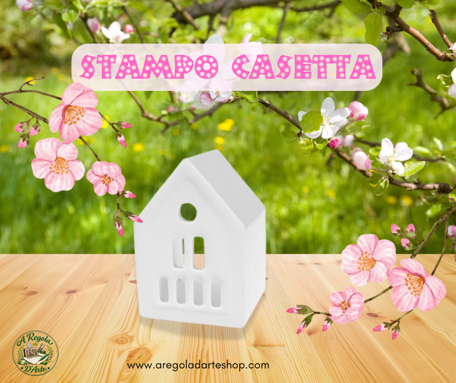 stampo in silicone casetta