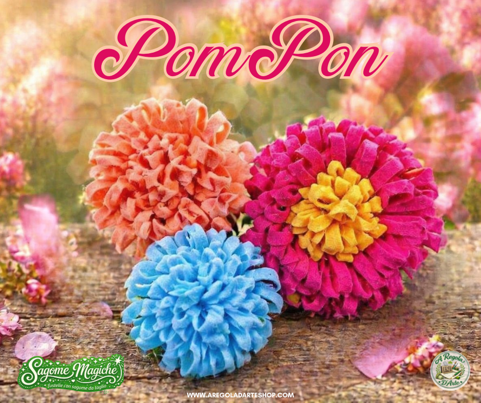 Fustella Artigianale “Fiore PomPon”