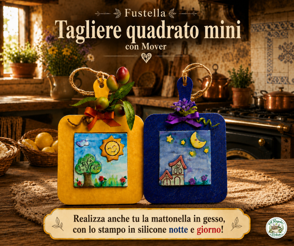 Fustella Tagliere Quadrato Mini - con Mover