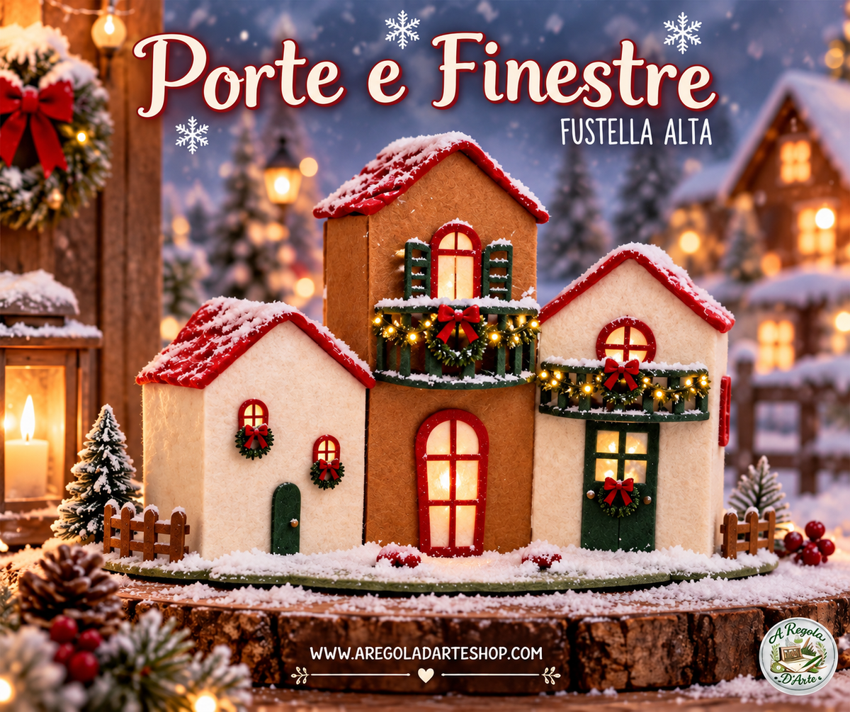 Fustella “Porte e Finestre” con 2 movers