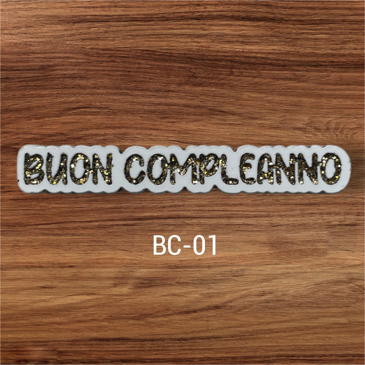 Stampo "Buon Compleanno" lineare