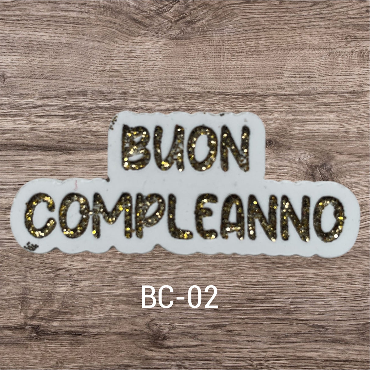 Stampo "Buon Compleanno" 2 Livelli