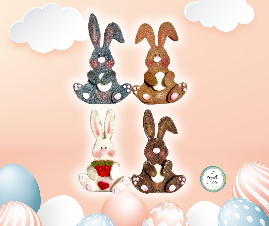 Fustella "Tris Conigli"