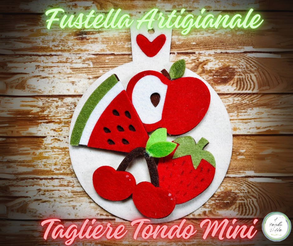 Fustella " Tagliere Tondo Mini" - con Mover