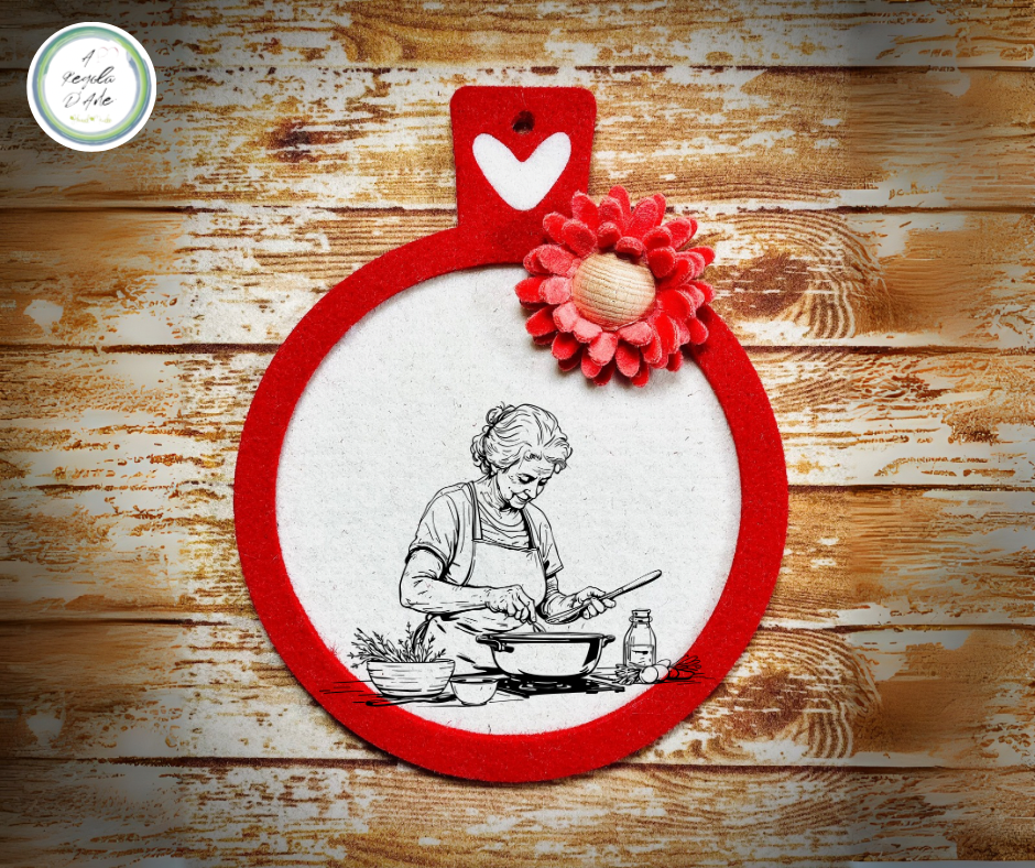 Fustella " Tagliere Tondo Mini" - con Mover