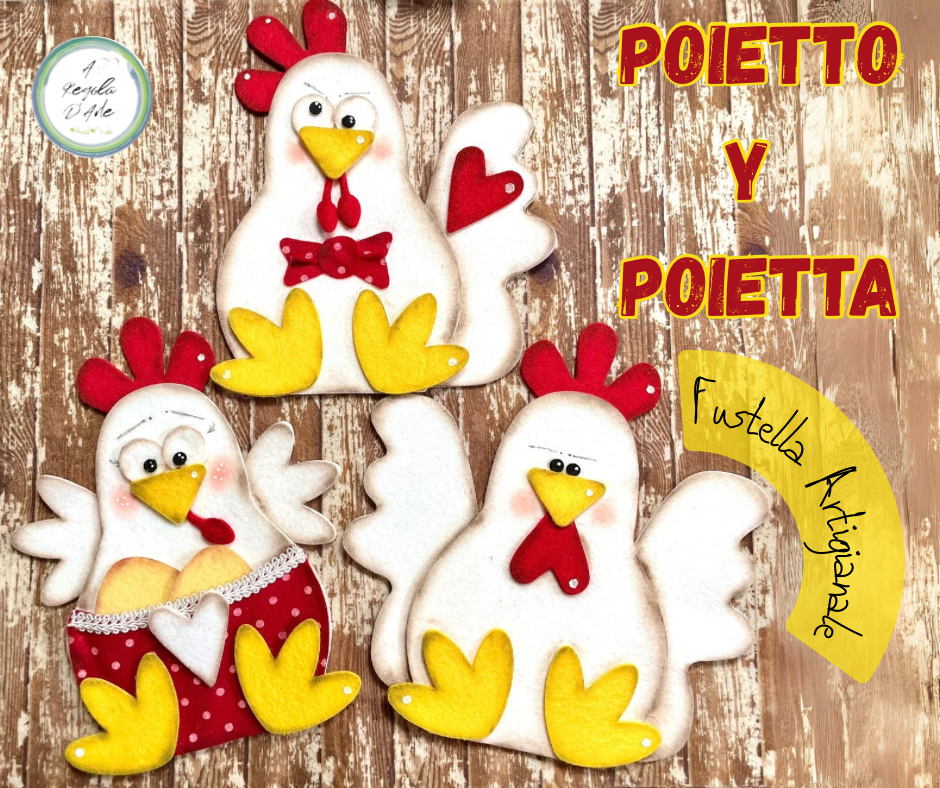 Fustella "Poietto y Poietta"