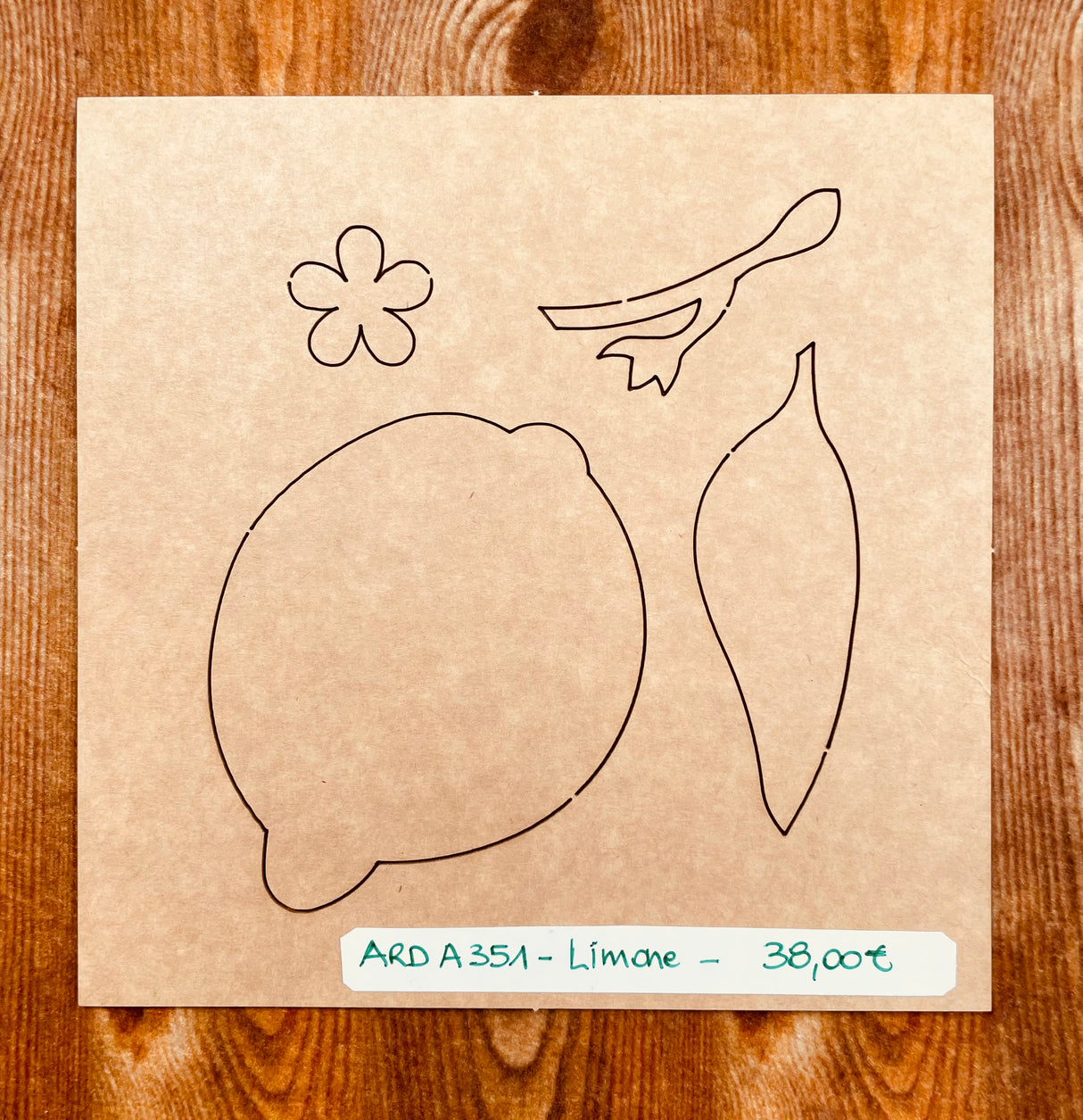 Fustella "Limone su ramo"